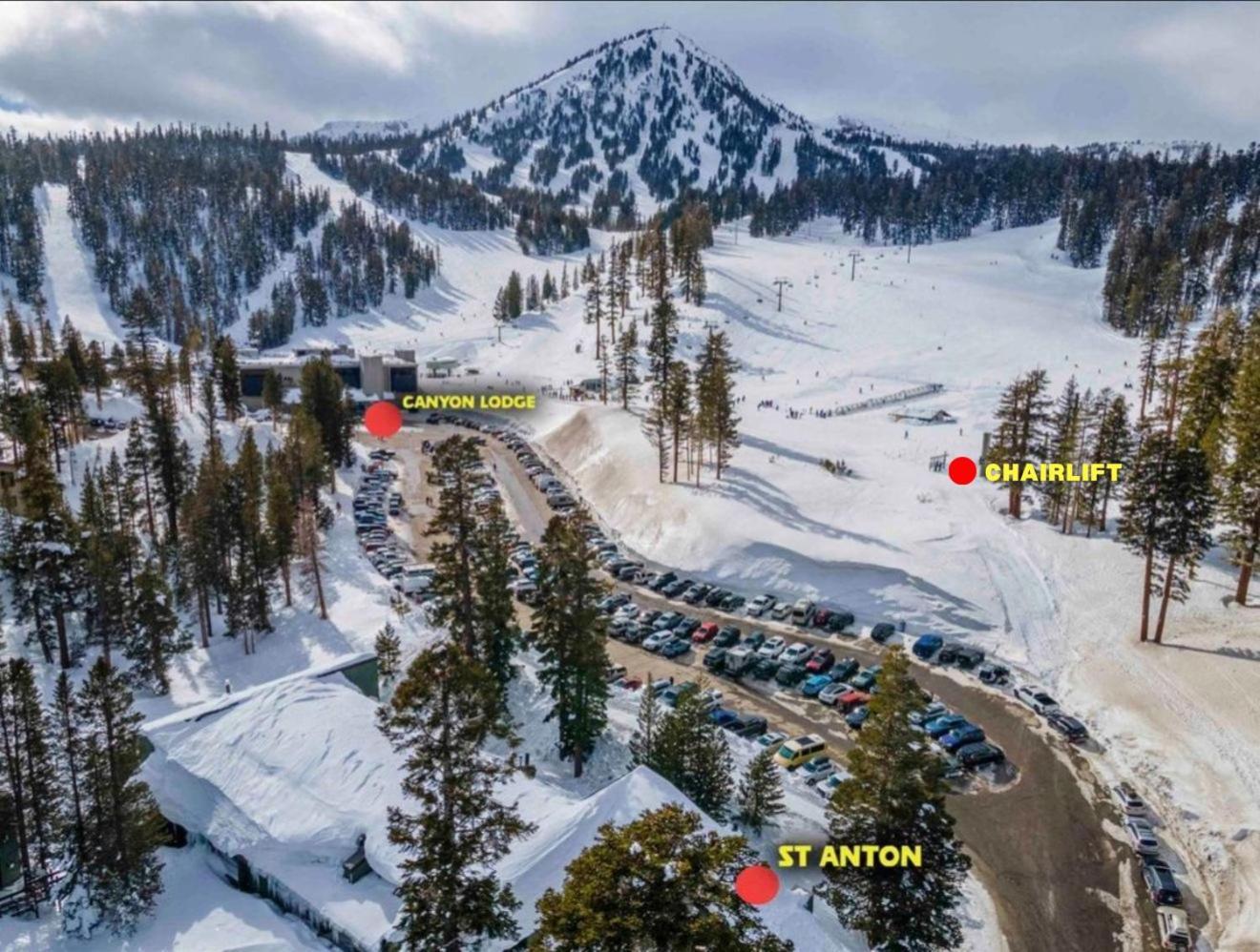 Fully Renovated! St Anton #17 Ski In Ski Out 1 Bedroom 1 Bathroom Condo! Sleeps Up To 4! Mammoth Lakes Esterno foto